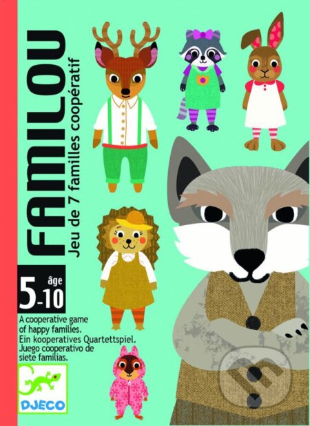 Spoločenská hra: Familou - Rodiny (Djeco). Djeco, 2017 Spoločenská hra: Familou - Rodiny (Djeco). Djeco, 2017