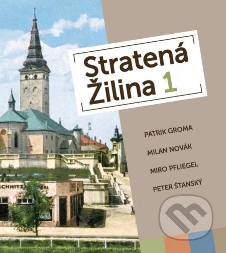 Kniha: Stratená Žilina 1 (Milan Novák, Miroslav Pfliegel, Patrik Groma a Peter Štanský). All media, 2017 Kniha: Stratená Žilina 1 (Milan Novák, Miroslav Pfliegel, Patrik Groma a Peter Štanský). All media, 2017