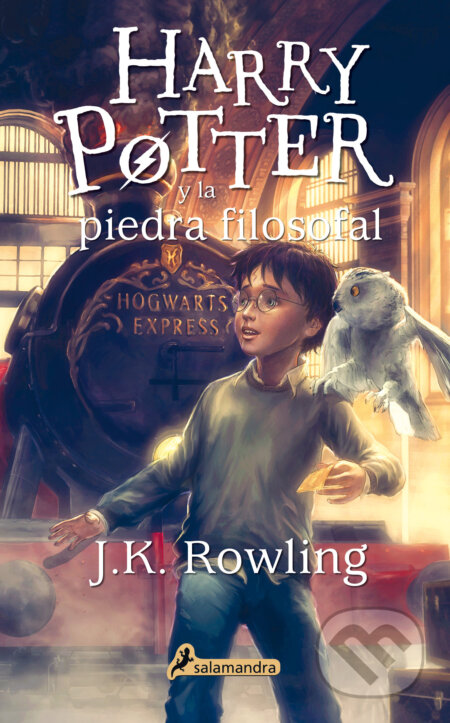 Kniha: Harry Potter y la piedra filosofal (J.K. Rowling). Salamandra, 2015 Kniha: Harry Potter y la piedra filosofal (J.K. Rowling). Salamandra, 2015