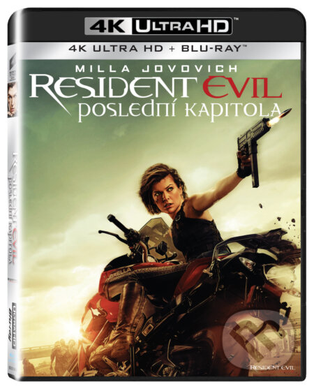 Film: Resident Evil: Poslední kapitola Ultra HD Blu-ray (Paul W.S. Anderson) (UltraHDBlu-ray). Bonton Film, 2017 Film: Resident Evil: Poslední kapitola Ultra HD Blu-ray (Paul W.S. Anderson) (UltraHDBlu-ray). Bonton Film, 2017