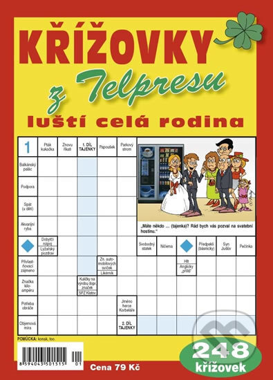 Kniha: Křížovky z Telpresu (Telpres). Telpres, 2017 Kniha: Křížovky z Telpresu (Telpres). Telpres, 2017
