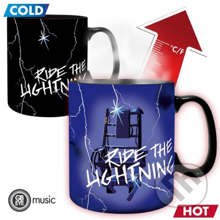 Metallica Hrnček meniaci sa - Ride the Lightning (ABYstyle). ABYstyle, 2024 Metallica Hrnček meniaci sa - Ride the Lightning (ABYstyle). ABYstyle, 2024