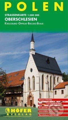Polsko (Horní Slezsko - Kreuzberg / Opole / Bielsko-Biala) 1:200 000 / automapa (Höfer Verlag). Höfer Verlag, 2018 Polsko (Horní Slezsko - Kreuzberg / Opole / Bielsko-Biala) 1:200 000 / automapa (Höfer Verlag). Höfer Verlag, 2018