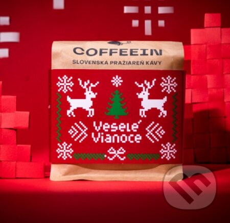 Kávy a čaje: Vianočná káva 200g (COFFEEIN). COFFEEIN Kávy a čaje: Vianočná káva 200g (COFFEEIN). COFFEEIN