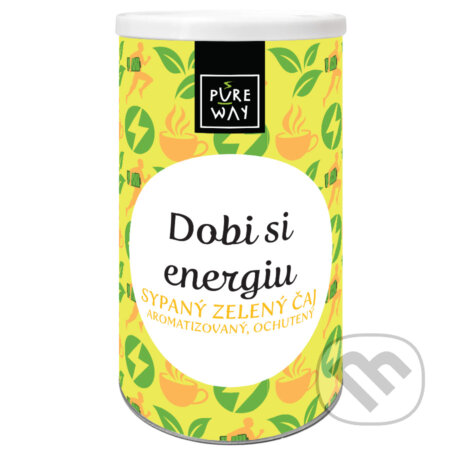 Kávy a čaje: Sypaný čaj Dobi si energiu (v darčekovej tube 100g) (Pure Way). Pure Way Kávy a čaje: Sypaný čaj Dobi si energiu (v darčekovej tube 100g) (Pure Way). Pure Way
