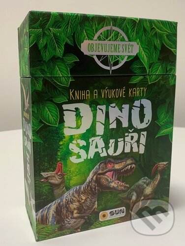 Kniha: Kniha a výukové karty Dinosauři - Objevujeme svět (SUN). SUN, 2024 Kniha: Kniha a výukové karty Dinosauři - Objevujeme svět (SUN). SUN, 2024