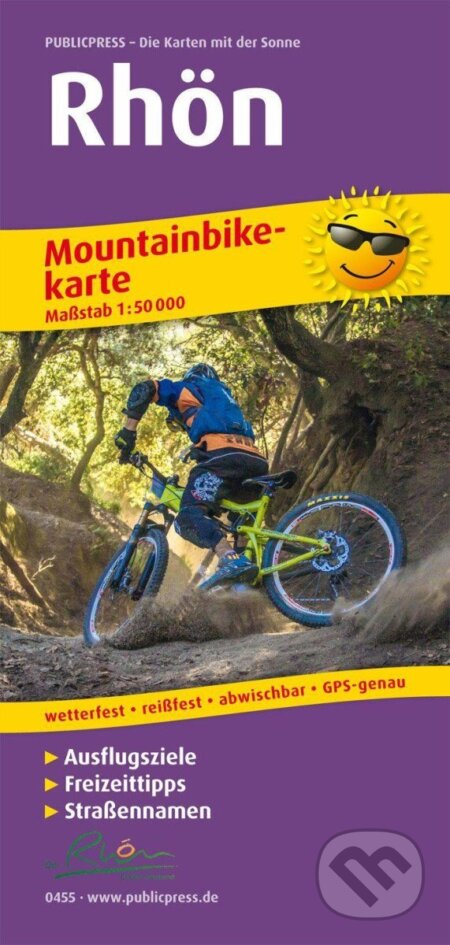 Rhön 1:50 000 / cyklistická mapa (freytag&berndt). freytag&berndt, 2019 Rhön 1:50 000 / cyklistická mapa (freytag&berndt). freytag&berndt, 2019