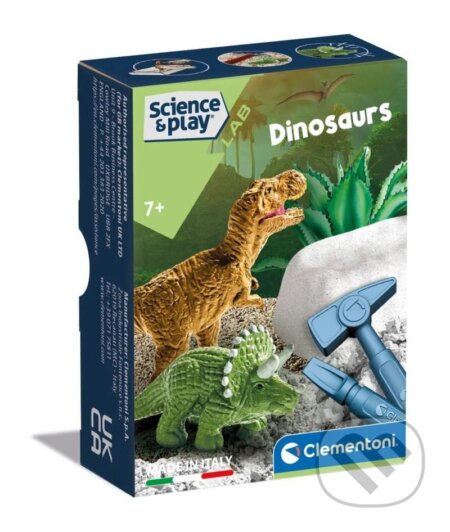 Spoločenská hra: Science Mini sada - Vykopávky Dinosauři (Clementoni). Clementoni Spoločenská hra: Science Mini sada - Vykopávky Dinosauři (Clementoni). Clementoni