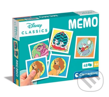 Spoločenská hra: Memo Pexeso Disney postavičky (Clementoni). Clementoni Spoločenská hra: Memo Pexeso Disney postavičky (Clementoni). Clementoni
