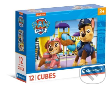 Spoločenská hra: Obrázkové kostky Paw Patrol 12 ks (Clementoni). Clementoni Spoločenská hra: Obrázkové kostky Paw Patrol 12 ks (Clementoni). Clementoni
