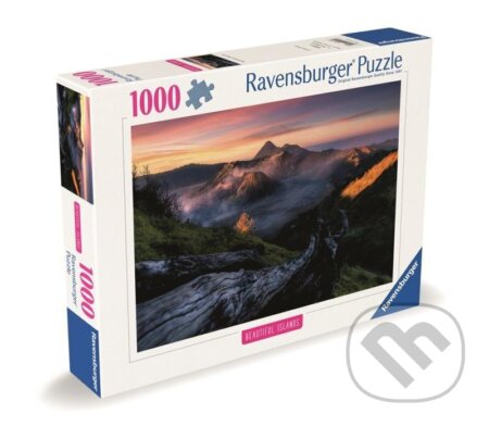 Puzzle: Nádherné ostrovy: Jáva, Bromo (Ravensburger). Ravensburger, 2024 Puzzle: Nádherné ostrovy: Jáva, Bromo (Ravensburger). Ravensburger, 2024