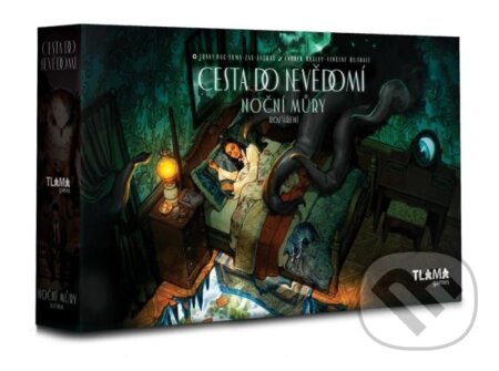 Společenská hra: Cesta do nevědomí: Noční můry - rozšíření (Jonny Pac Laskas, Antonio a Zax Yoma). Tlama games Společenská hra: Cesta do nevědomí: Noční můry - rozšíření (Jonny Pac Laskas, Antonio a Zax Yoma). Tlama games