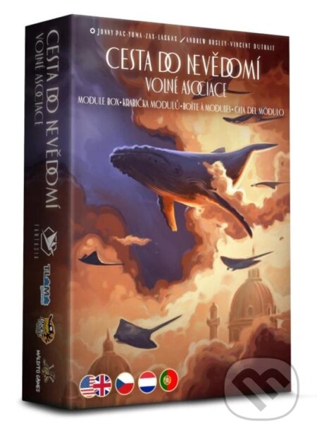 Společenská hra: Cesta do nevědomí: Volné asociace - rozšíření (Jonny Pac Laskas, Antonio a Zax Yoma). Tlama games Společenská hra: Cesta do nevědomí: Volné asociace - rozšíření (Jonny Pac Laskas, Antonio a Zax Yoma). Tlama games