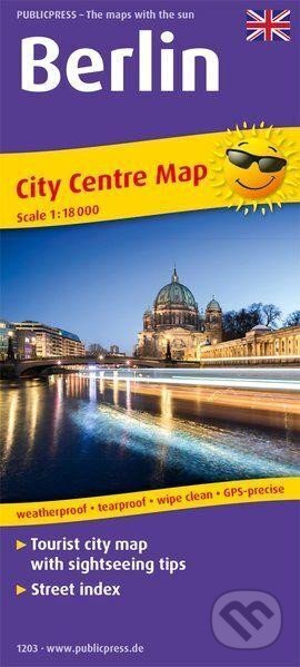 Berlín 1:180 000 / plán města (freytag&berndt). freytag&berndt, 2017 Berlín 1:180 000 / plán města (freytag&berndt). freytag&berndt, 2017