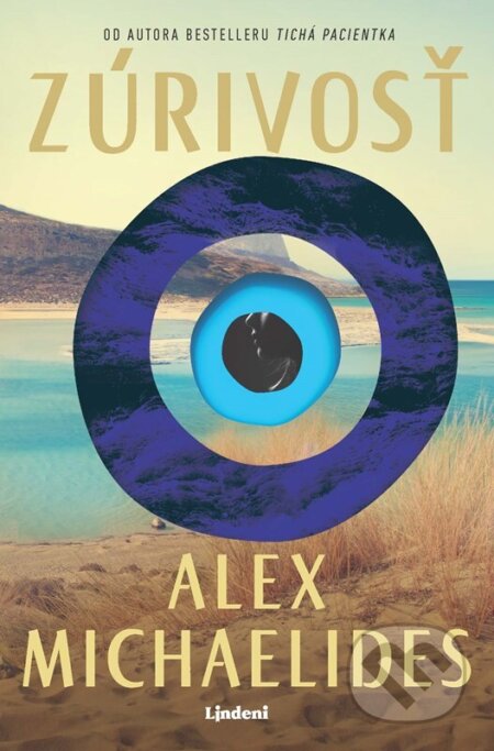 Kniha: Zúrivosť (Alex Michaelides). Lindeni, 2025 Kniha: Zúrivosť (Alex Michaelides). Lindeni, 2025