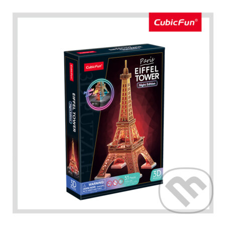 Puzzle: Eiffelova věž (CubicFun). CubicFun, 2024 Puzzle: Eiffelova věž (CubicFun). CubicFun, 2024
