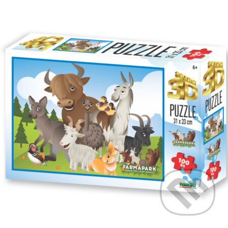 Puzzle: FARMAPARK ZVÍŘÁTKA (Prime 3D). Prime 3D, 2024 Puzzle: FARMAPARK ZVÍŘÁTKA (Prime 3D). Prime 3D, 2024