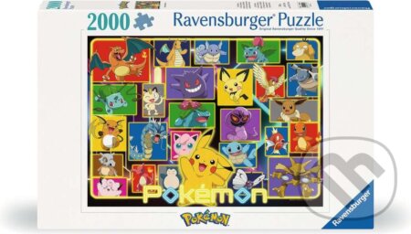Puzzle: Pokémon: Chyťte je všechny! (Ravensburger). Ravensburger, 2024 Puzzle: Pokémon: Chyťte je všechny! (Ravensburger). Ravensburger, 2024