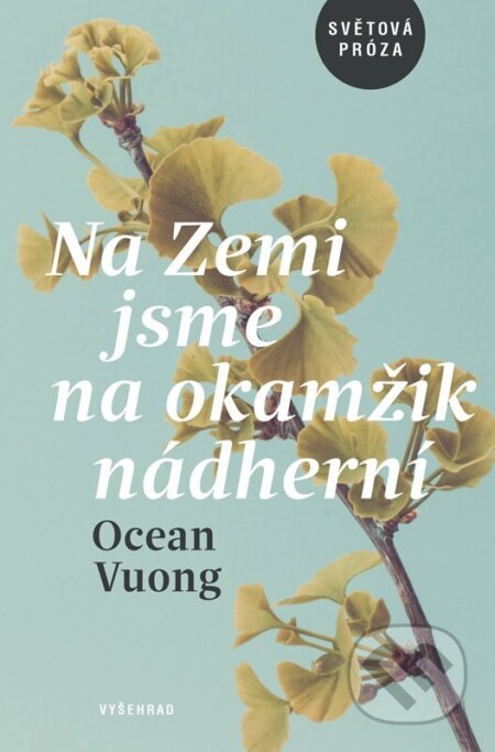 Kniha: Na Zemi jsme na okamžik nádherní (Ocean Vuong). Vyšehrad, 2024 Kniha: Na Zemi jsme na okamžik nádherní (Ocean Vuong). Vyšehrad, 2024