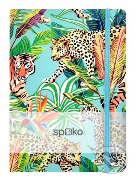 Spoko zápisník Jungle gepard A5, linkovaný (OFFICE LINE). OFFICE LINE Spoko zápisník Jungle gepard A5, linkovaný (OFFICE LINE). OFFICE LINE