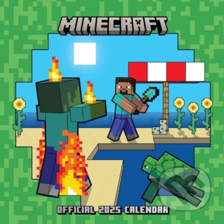 Oficiálny nástenný kalendár 2025 Minecraft s plagátom (). , 2024 Oficiálny nástenný kalendár 2025 Minecraft s plagátom (). , 2024
