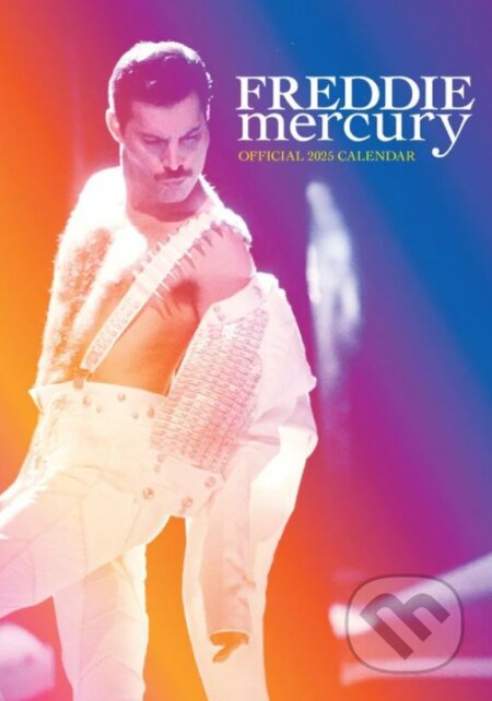 Oficiálny nástenný kalendár 2025: Freddie Mercury (Queen). Queen, 2024 Oficiálny nástenný kalendár 2025: Freddie Mercury (Queen). Queen, 2024