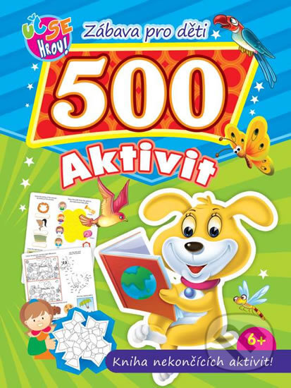 Kniha: 500 aktivit - Pejsek (Foni book). Foni book, 2017 Kniha: 500 aktivit - Pejsek (Foni book). Foni book, 2017