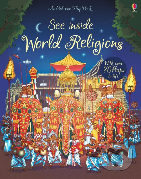 Kniha: See Inside World Religions (Alex Frith). Usborne, 2017 Kniha: See Inside World Religions (Alex Frith). Usborne, 2017