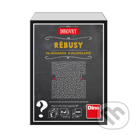 Společenská hra: Rébusy (Dino). Dino, 2017 Společenská hra: Rébusy (Dino). Dino, 2017