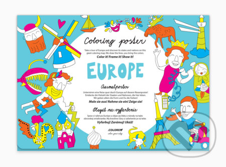 Kniha: Europe (Coloreo). Coloreo, 2017 Kniha: Europe (Coloreo). Coloreo, 2017