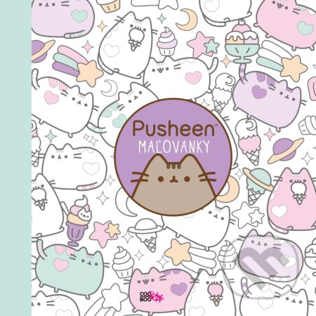 Pusheen maľovanky, CooBoo SK, 2017