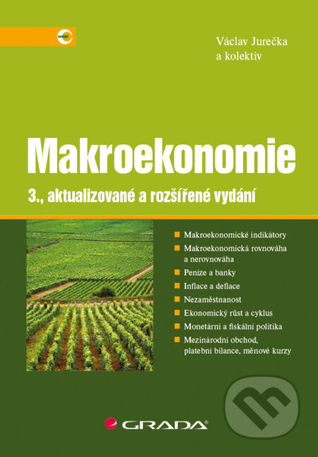 E-kniha: Makroekonomie (Václav Jurečka a kolektív). Grada, 2017 E-kniha: Makroekonomie (Václav Jurečka a kolektív). Grada, 2017