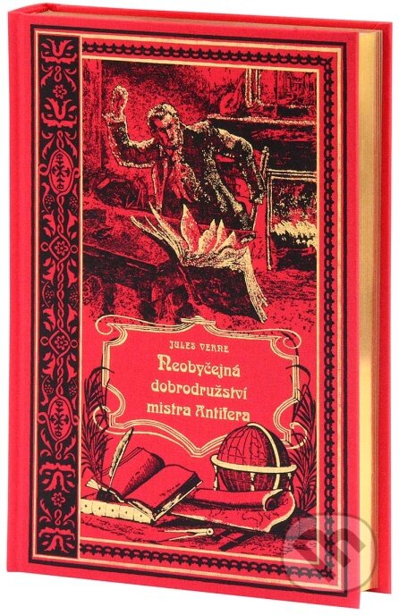 Kniha: Neobyčejná dobrodružství mistra Antifera (Jules Verne). Nakladatelství Josef Vybíral, 2017 Kniha: Neobyčejná dobrodružství mistra Antifera (Jules Verne). Nakladatelství Josef Vybíral, 2017
