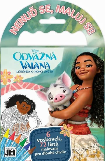 Kniha: Vaiana - Omalovánky na cesty (Jiří Models). Jiří Models, 2016 Kniha: Vaiana - Omalovánky na cesty (Jiří Models). Jiří Models, 2016