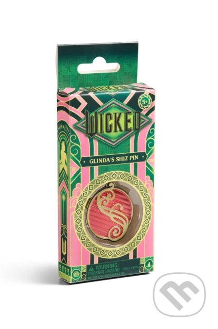 Wicked Odznáčik - Shiz University (Glinda) (Noble Collection). Noble Collection, 2024 Wicked Odznáčik - Shiz University (Glinda) (Noble Collection). Noble Collection, 2024