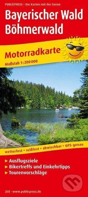 Bavorský les-Šumava 1:200 000 / motocyklová mapa (freytag&berndt). freytag&berndt, 2017 Bavorský les-Šumava 1:200 000 / motocyklová mapa (freytag&berndt). freytag&berndt, 2017