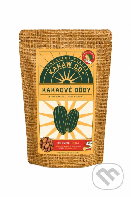 Kávy a čaje: Kakaové bôby Kolumbia Huila (washed) 75 g (Kakaw Co+). Kakaw Co+, 2024 Kávy a čaje: Kakaové bôby Kolumbia Huila (washed) 75 g (Kakaw Co+). Kakaw Co+, 2024