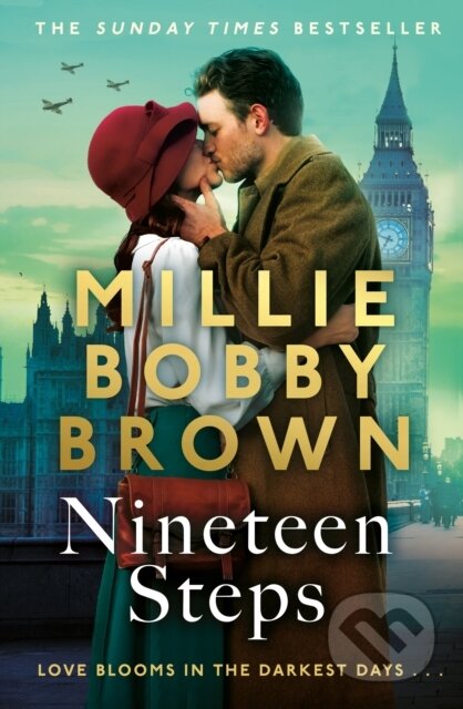 Kniha: Nineteen Steps (Millie Bobby Brown). HarperCollins Publishers, 2024 Kniha: Nineteen Steps (Millie Bobby Brown). HarperCollins Publishers, 2024
