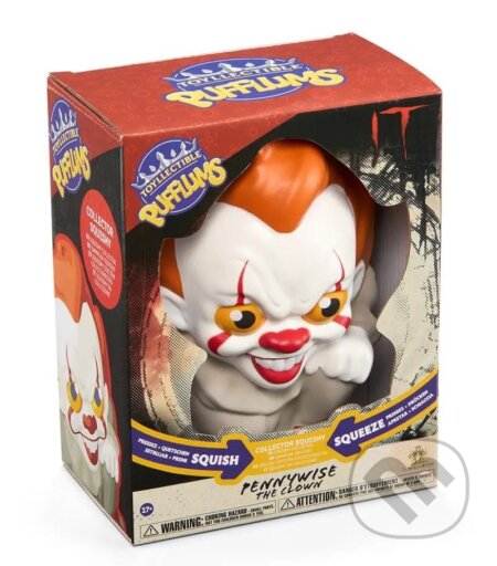 It Toyllectible Pufflums™ - Pennywise (Noble Collection). Noble Collection, 2024 It Toyllectible Pufflums™ - Pennywise (Noble Collection). Noble Collection, 2024