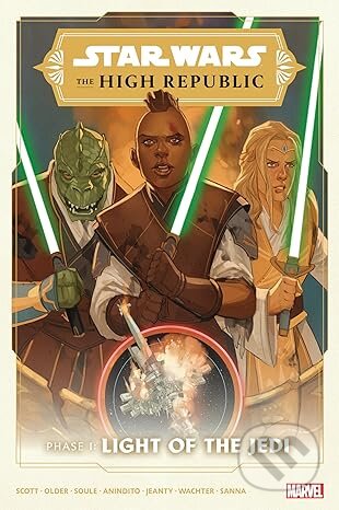 Kniha: Star Wars: The High Republic Phase I - Light Of The Jedi Omnibus (Cavan Scott, Charles Soule a Daniel José Older). Marvel, 2023 Kniha: Star Wars: The High Republic Phase I - Light Of The Jedi Omnibus (Cavan Scott, Charles Soule a Daniel José Older). Marvel, 2023