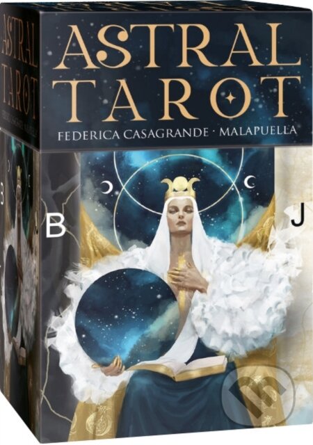Společenská hra: Astral Tarot (Malapuella). Lo Scarabeo, 2024 Společenská hra: Astral Tarot (Malapuella). Lo Scarabeo, 2024