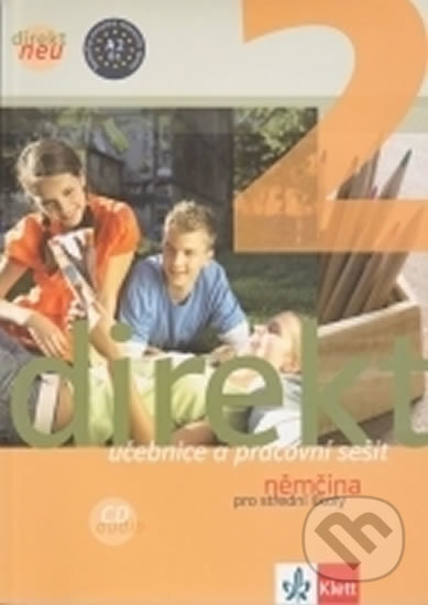 Kniha: Direkt neu 2 – Učebnice s pracovním sešitem a 2CD + výtah z cvičebnice německé gramatiky (Klett). Klett, 2015 Kniha: Direkt neu 2 – Učebnice s pracovním sešitem a 2CD + výtah z cvičebnice německé gramatiky (Klett). Klett, 2015
