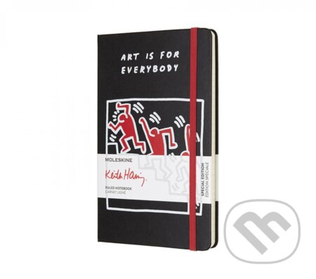 Moleskine - Keith Haring červený zápisník (Moleskine). Moleskine, 2017 Moleskine - Keith Haring červený zápisník (Moleskine). Moleskine, 2017