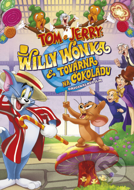 Film: Tom a Jerry: Willy Wonka a továrna na čokoládu (Spike Brandt) (DVD). Magicbox, 2017 Film: Tom a Jerry: Willy Wonka a továrna na čokoládu (Spike Brandt) (DVD). Magicbox, 2017
