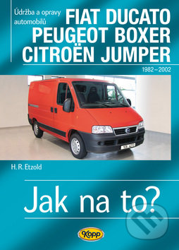 Kniha: Fiat Ducato / Peugeot Boxer / Citröen Jumper (1982–2002) (Hans-Rüdiger Etzold). Kopp, 2011 Kniha: Fiat Ducato / Peugeot Boxer / Citröen Jumper (1982–2002) (Hans-Rüdiger Etzold). Kopp, 2011