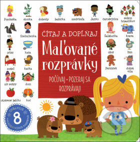 Kniha: Čítaj a dopĺňaj: Maľované rozprávky (Stuart Lynch). Svojtka&Co., 2017 Kniha: Čítaj a dopĺňaj: Maľované rozprávky (Stuart Lynch). Svojtka&Co., 2017