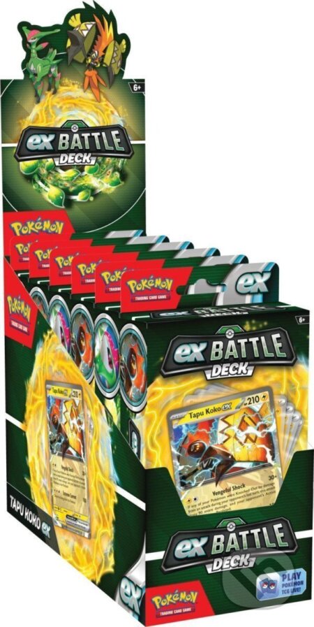 Spoločenská hra: Pokémon TCG: ex Battle Deck - Tapu Koko & Iron Leaves (ADC BF). ADC BF Spoločenská hra: Pokémon TCG: ex Battle Deck - Tapu Koko & Iron Leaves (ADC BF). ADC BF