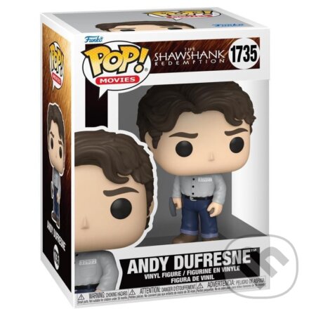 Funko POP Movies: Shawshank Redemption - Andy Dufresne (Funko). Funko, 2024 Funko POP Movies: Shawshank Redemption - Andy Dufresne (Funko). Funko, 2024