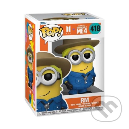 Funko POP Rocks: Minions x BTS - RM (Funko). Funko, 2024 Funko POP Rocks: Minions x BTS - RM (Funko). Funko, 2024