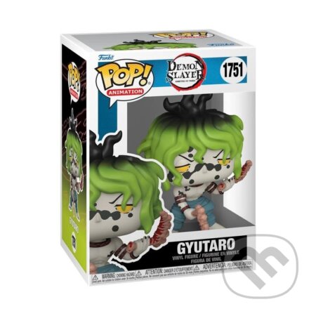 Funko POP Animation: Demon Slayer - Gyutaro (Funko). Funko, 2024 Funko POP Animation: Demon Slayer - Gyutaro (Funko). Funko, 2024